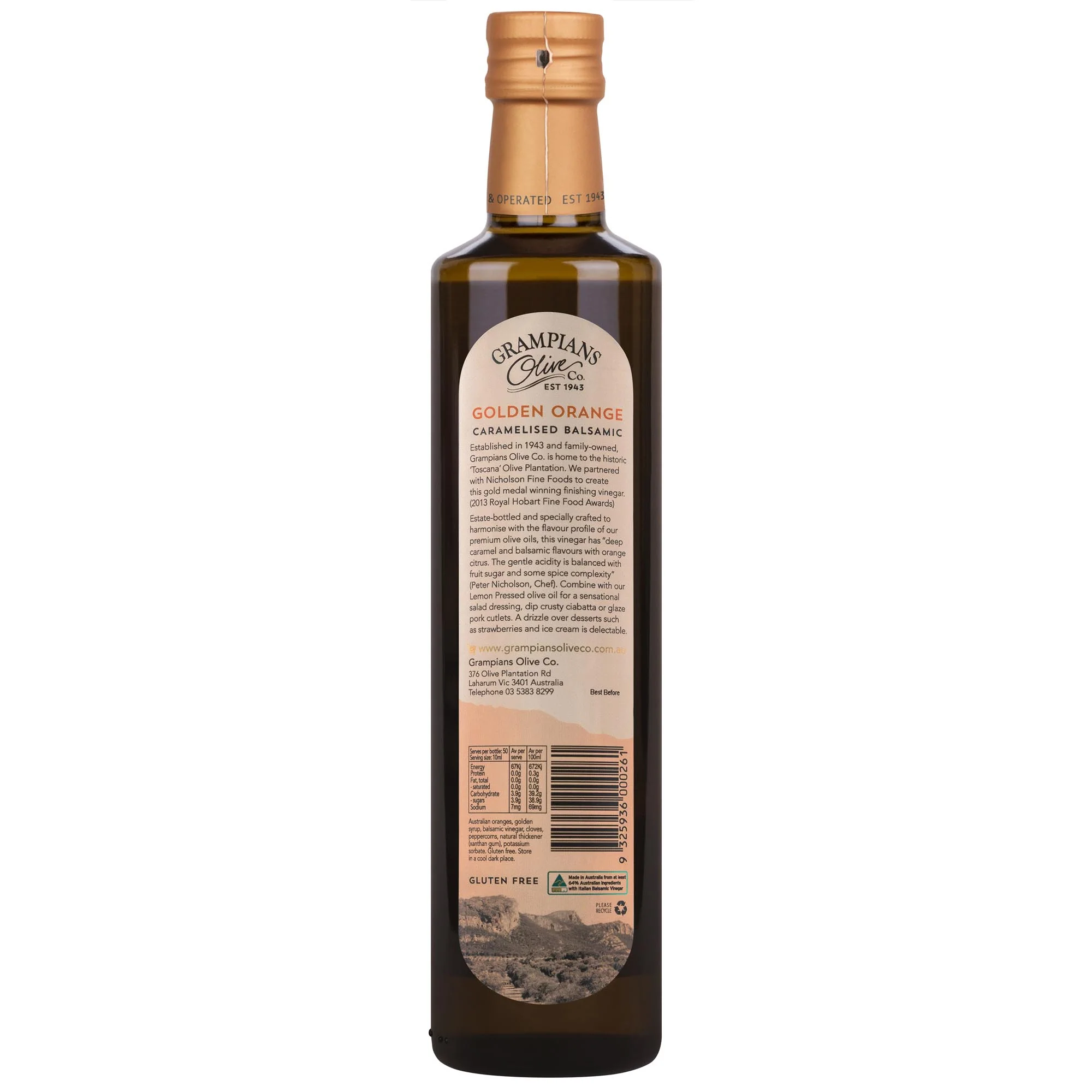 Golden Orange Caramelised Balsamic Vinegar - Image 4
