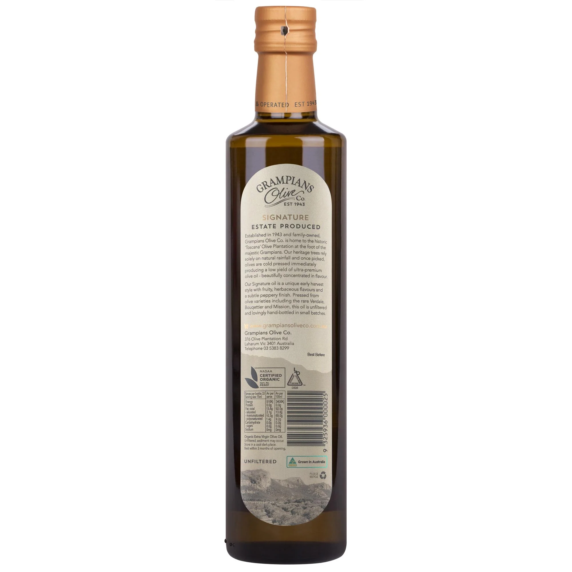 2025 Signature Organic Extra Virgin Olive Oil (Premium) - Image 9