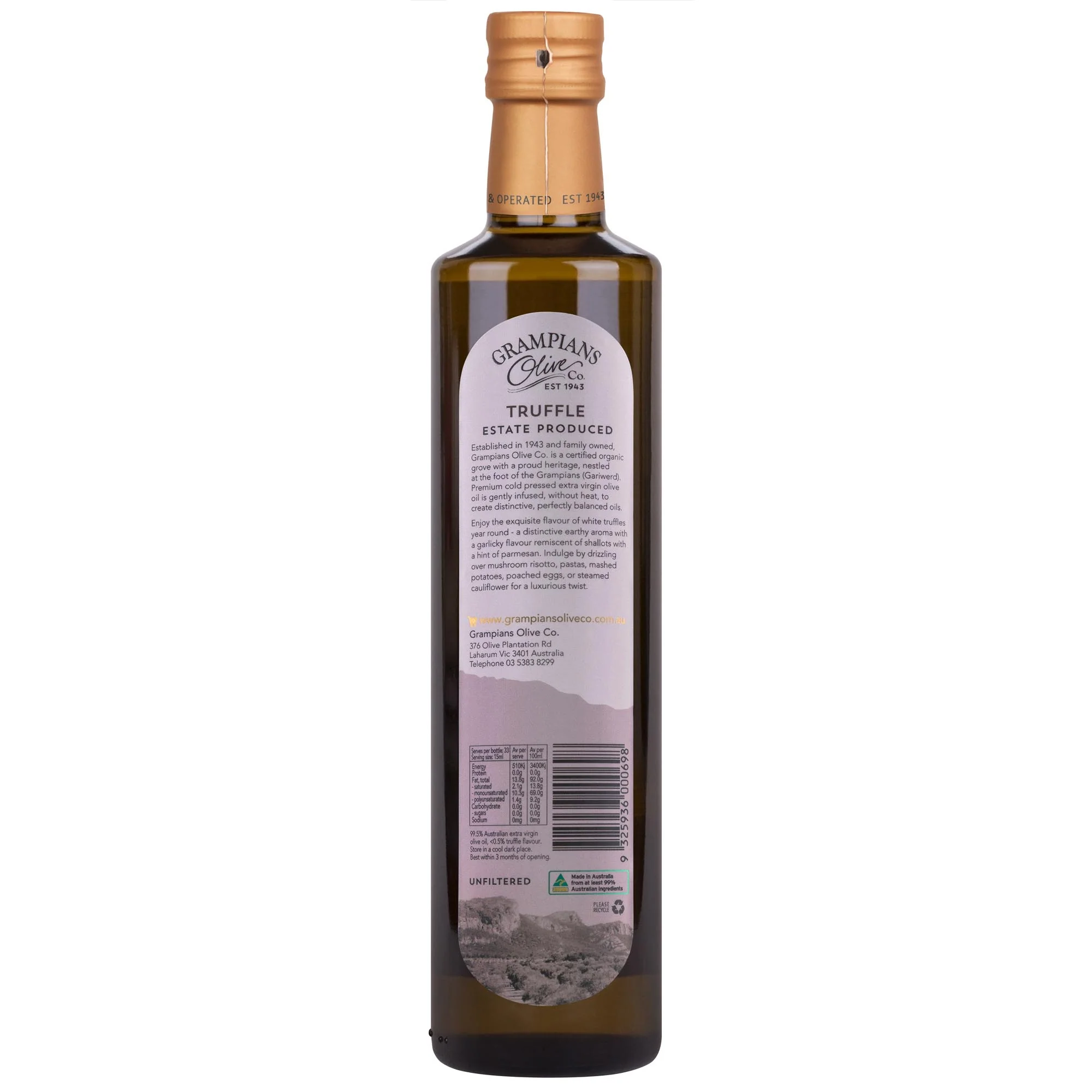 Truffle Infused Extra Virgin Olive Oil - Image 6